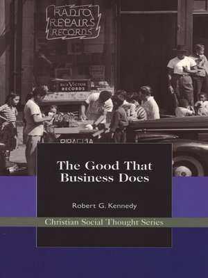 cover image of The Good That Business Does